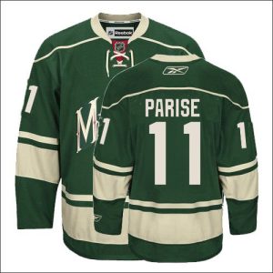 Herren Minnesota Wild Eishockey Trikot Zach Parise #11 Reebok 3rd